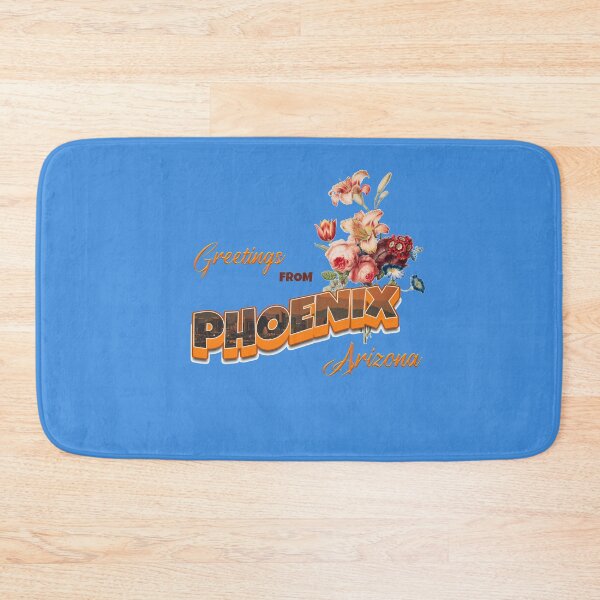 Item preview, Phoenix Arizona Vintage Floral Greeting Card designed and sold by antarte99.