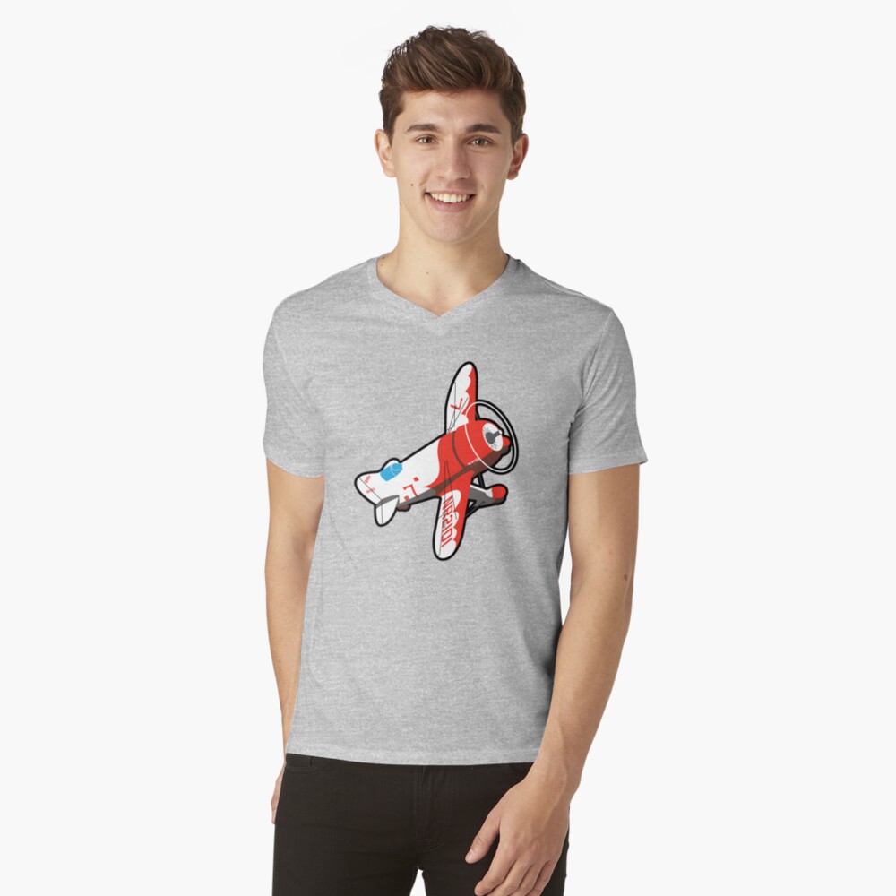 Item preview, V-Neck T-Shirt designed and sold by Aeronautdesign.