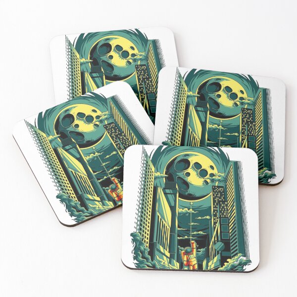 Item preview, Moon with Astronaute in the city designed and sold by Shopp' in.