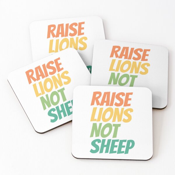 Item preview, Raise lions not sheep designed and sold by SweetLog.