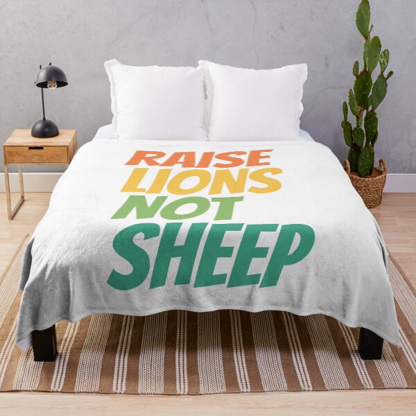 Item preview, Raise lions not sheep designed and sold by SweetLog.