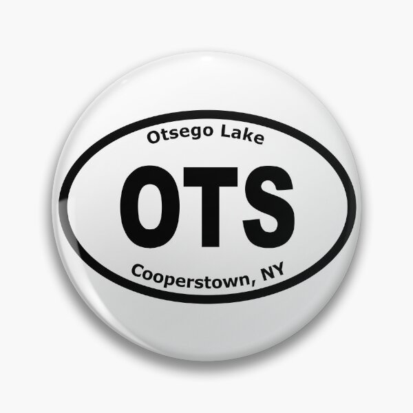 Item preview, Otsego Lake Cooperstown NY New York Oval Euro Bumper Sticker designed and sold by cangurojoe.