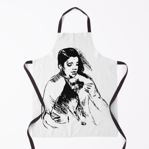 Item preview, Mathilde feeding her dog designed and sold by WordArtDesign.