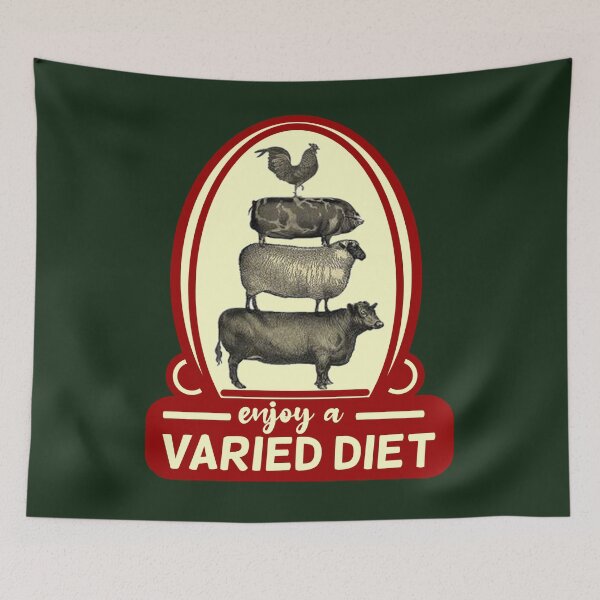Item preview, Enjoy a varied diet  designed and sold by sandpiperstudio.