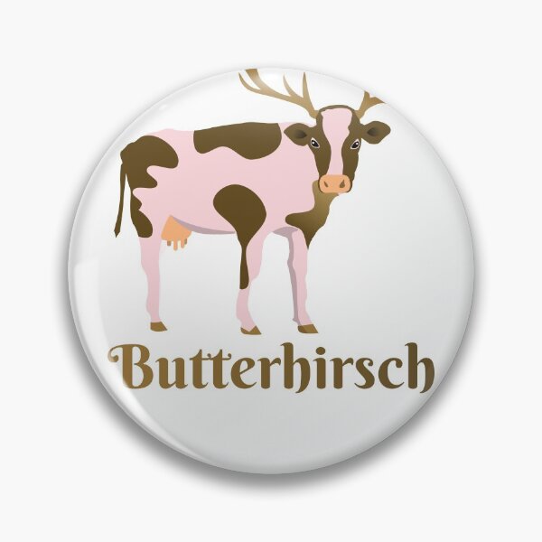 Butter deer Pin
