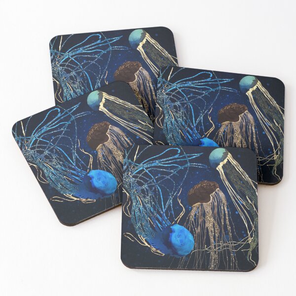 Item preview, Metallic Jellyfish IV designed and sold by spacefrogdesign.