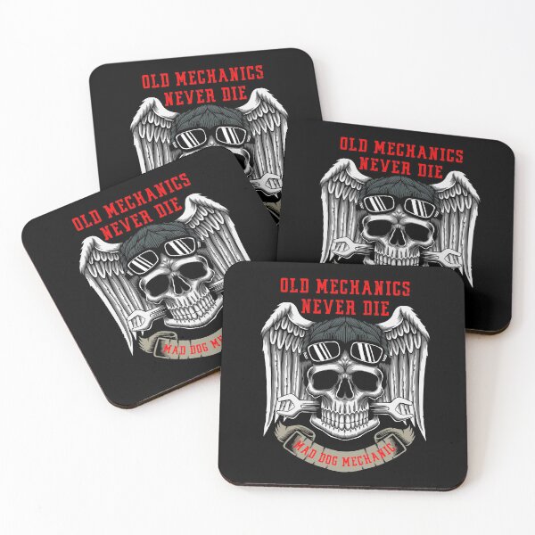 Item preview, OLD MECHANICS NEVER DIE THEY JUST RUST !! designed and sold by JrocketDesigns.