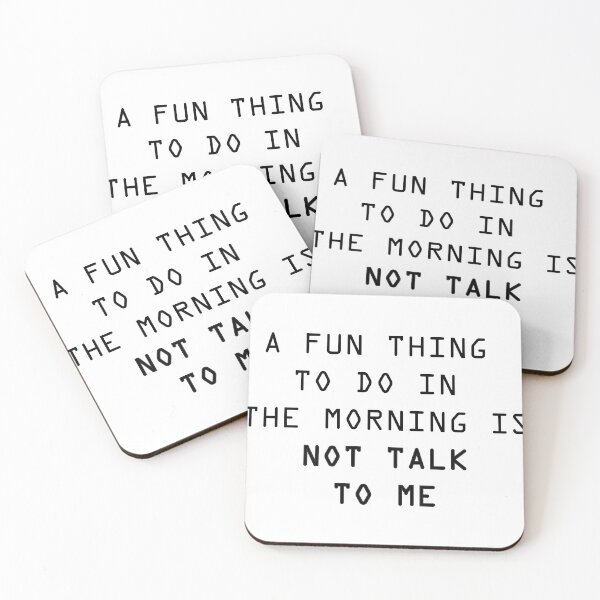 Item preview, A Fun Thing To Do In the Morning Is Not Talk To Me Shirt, Coworker Gift, Funny Shirt, Gift for Friend, Coffee Before Talkie, Coffee Shirt designed and sold by -DEEWOLF-.