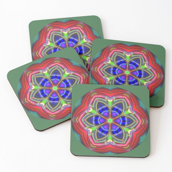 Item preview, Flowers bloom with a psychedelic effect designed and sold by dELLaS-Ghoust.