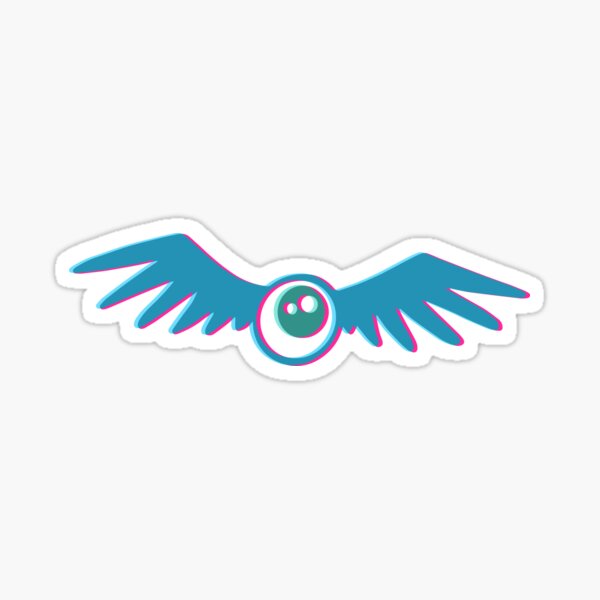 Dilated - Festival Flying Eye Sticker