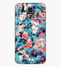 Funda/vinilo para Samsung Galaxy Pinup y estampado de flores