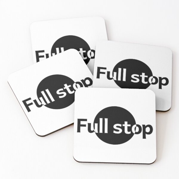 Item preview, Full Stop. Period. designed and sold by MoePark.