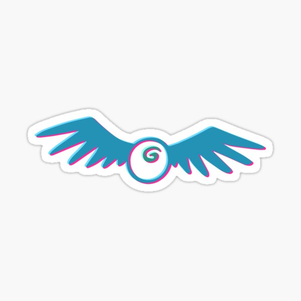 Spiral - Festival Flying Eye Sticker