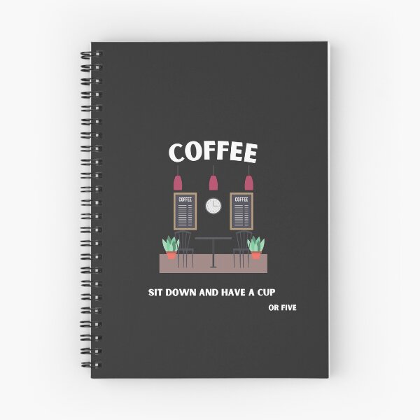 Item preview, COFFEE sit down and have a cup {or five} designed and sold by Qubalcube.