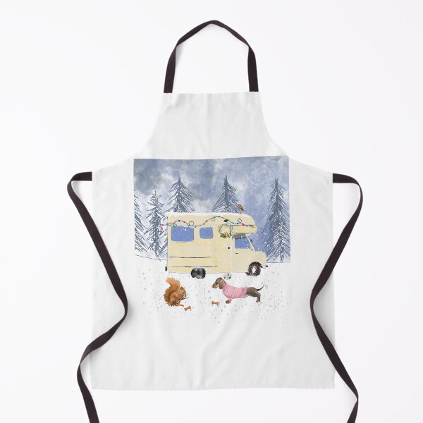 Item preview, Snowy Christmas Motor Home designed and sold by Leatextileart.