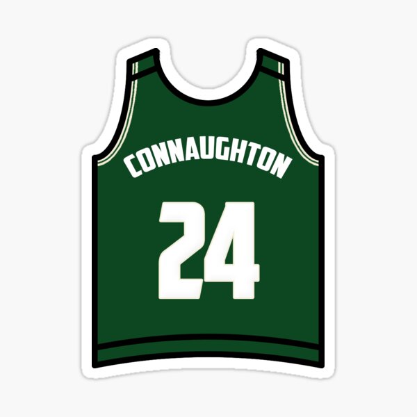 Pat Connaughton - Bucks Jersey Sticker for Sale by GammaGraphics