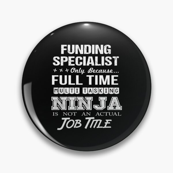 Item preview, Funding Specialist T Shirt - Multitasking Ninja Job Gift Item Tee designed and sold by merystowe1.