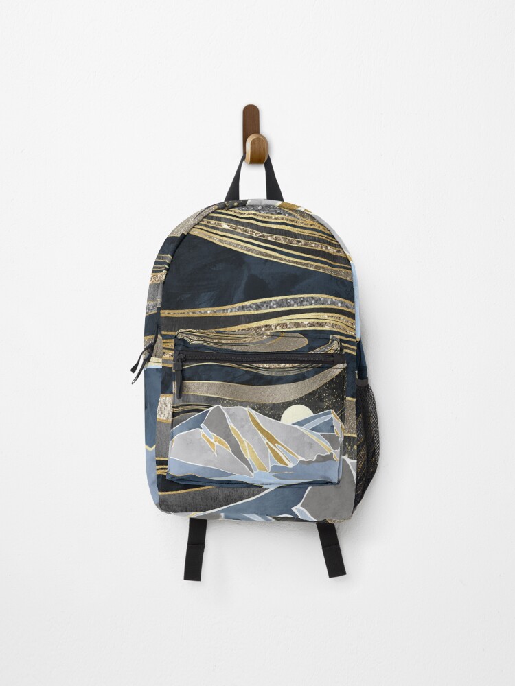 metallic sky backpack
