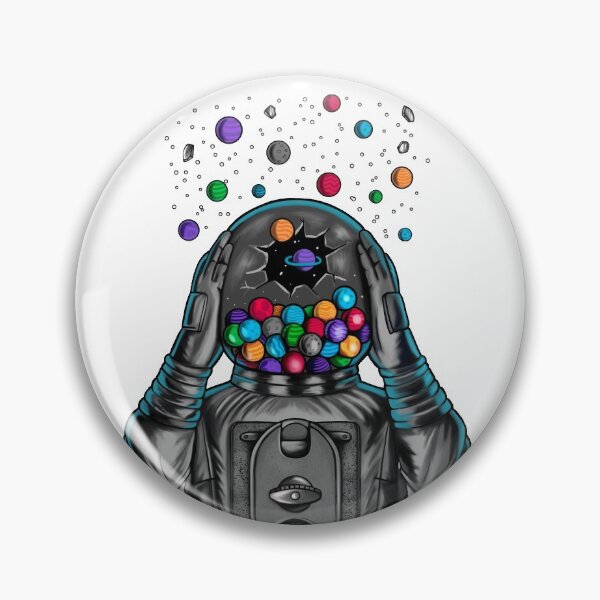 Item preview, Astronaut With Balls Planets designed and sold by ArtLab9.