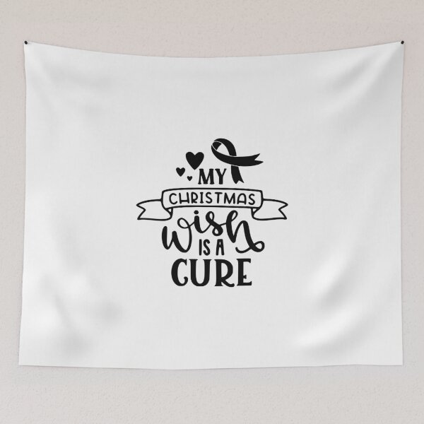 Item preview, Breast Cancer -My Christmas Wish Is A Cure designed and sold by HDPrinting.