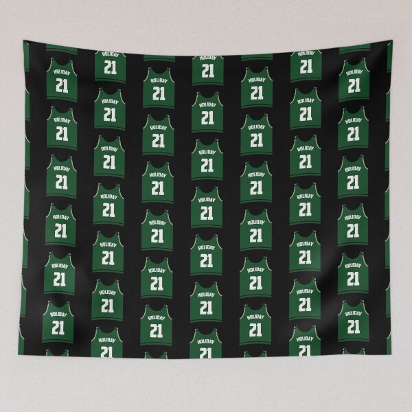 Item preview, Jrue Holiday - Bucks Jersey designed and sold by GammaGraphics.
