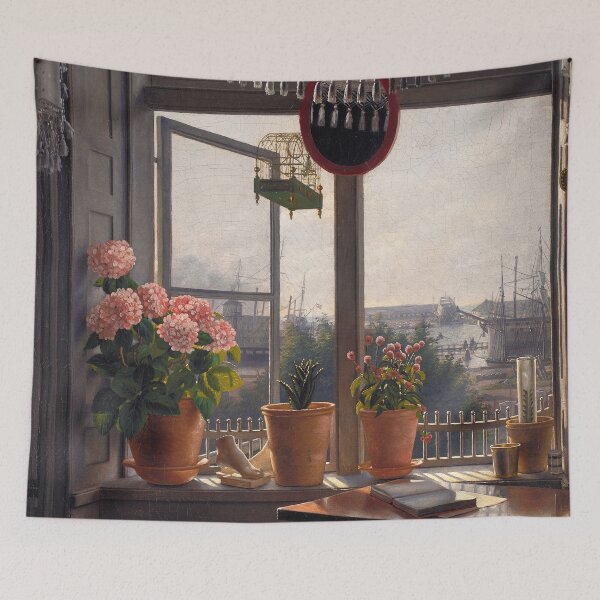 Item preview, View from the Artist's Window by Martinus Rørbye (1825) designed and sold by allhistory.