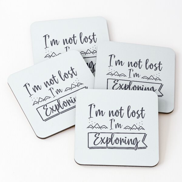 Item preview, I'm Not Lost I'm Exploring designed and sold by KMIKBAL7.