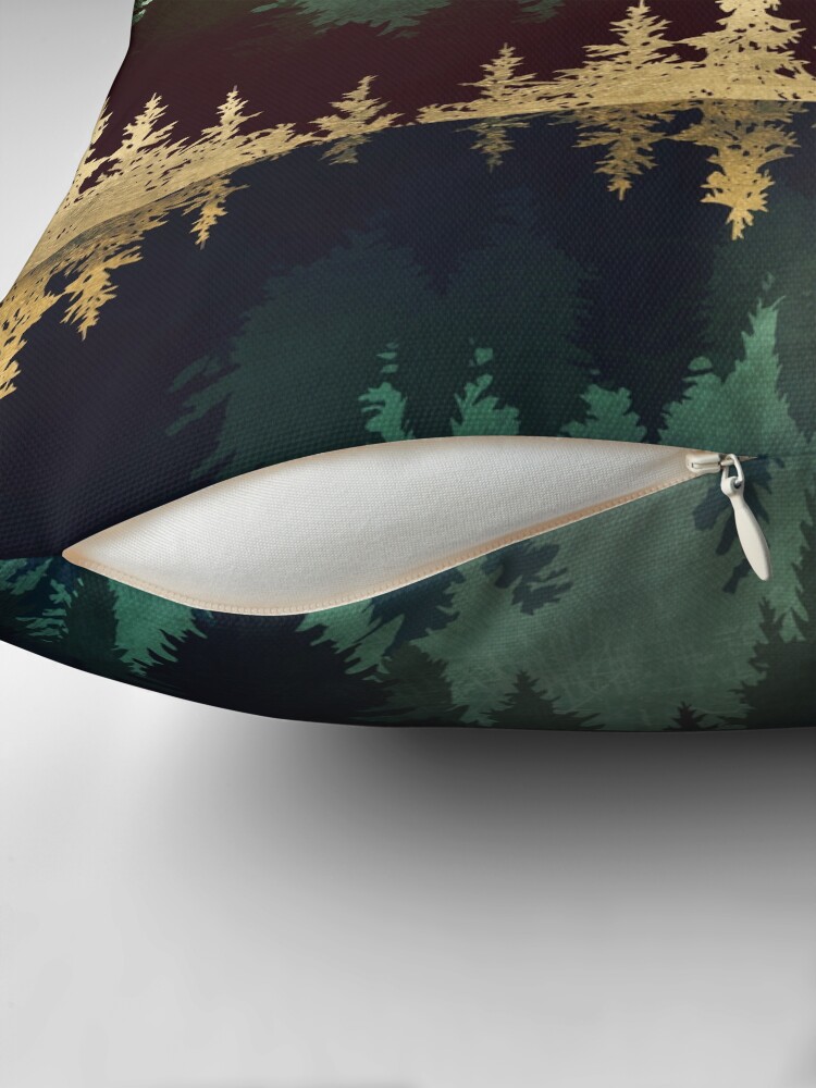 Thumbnail 2 von 4, Kissen, Sternenwald-Reflexion designt und verkauft von spacefrogdesign.