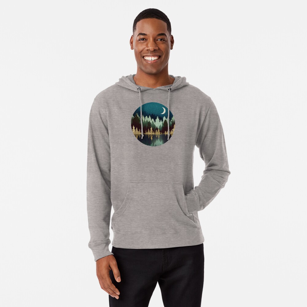 Artikel-Vorschau von Leichter Hoodie, designt und verkauft von spacefrogdesign.