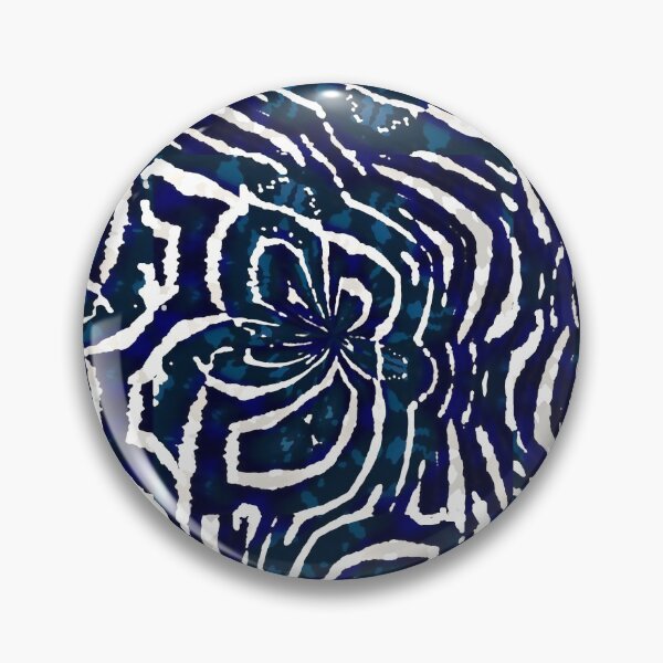 Item preview, Tropical Blue Ocean Ripples Pattern designed and sold by TextileInstinct.