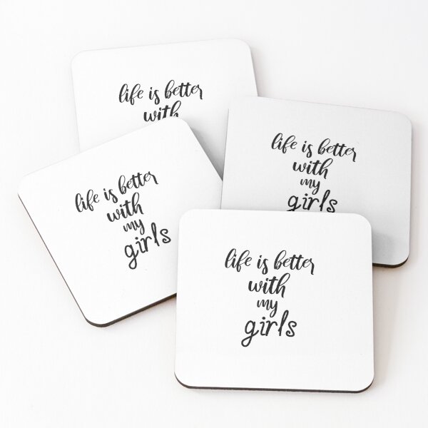 Item preview, Life Is Better With My Girls, Mom of Girls, Mothers day gift designed and sold by adjamine.