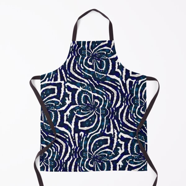 Item preview, Tropical Blue Ocean Ripples Pattern designed and sold by TextileInstinct.