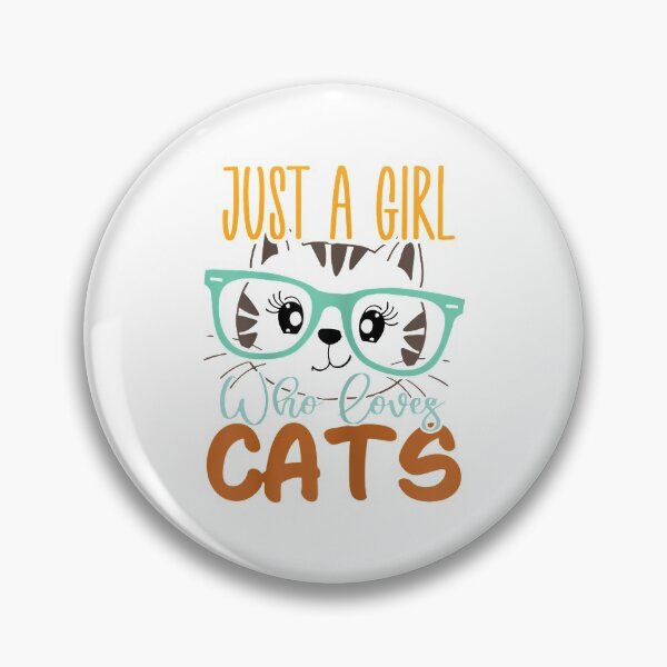 Item preview, Just A Girl Who Loves Cats Cute Cat  designed and sold by FelixRiojas.