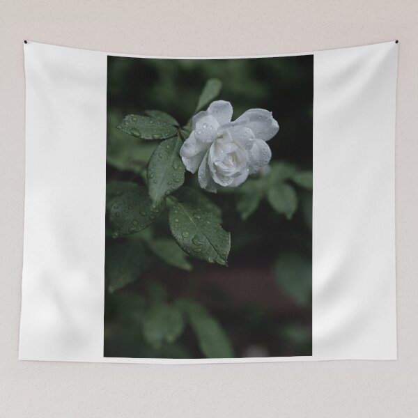 Item preview, White Rose with Dew designed and sold by mhailittlearts.