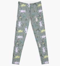Sheep with herbs Leggings