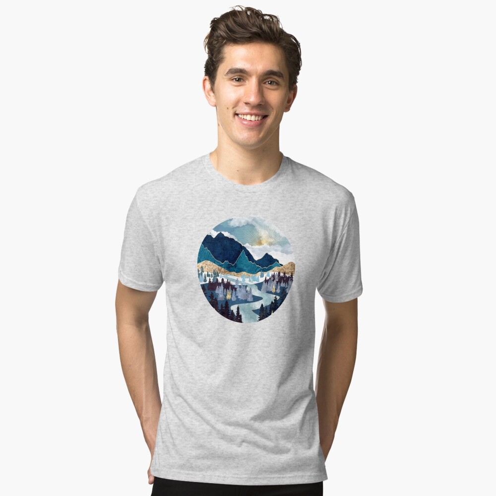 Item preview, Tri-blend T-Shirt designed and sold by spacefrogdesign.