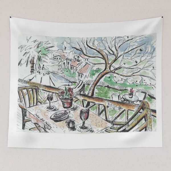 Item preview, Rural landscape designed and sold by Julia's Print Studio .