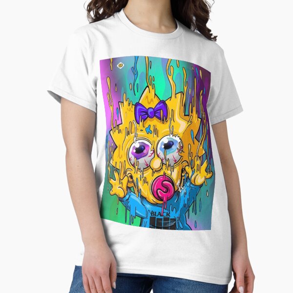 Vista previa del artículo con la obra «Maggie loca», diseñado y vendido por LUNAROSsAa.