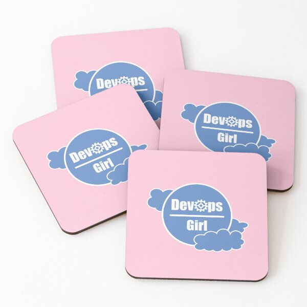 Item preview, DevOps Girl Techie - IT Nerd Design Blue designed and sold by IrinchiDE.