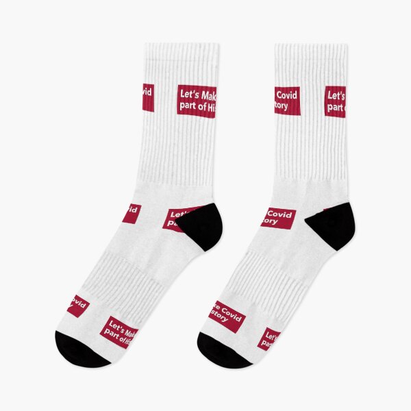 Item preview, Lets Make Covid part of History (red) designed and sold by Fit & Fun  Gallery.