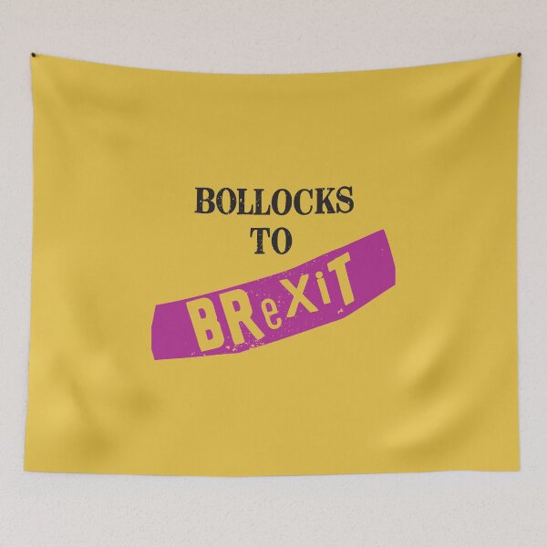 Item preview, Bollock To Brexit (Worn Design) designed and sold by politicalamity.