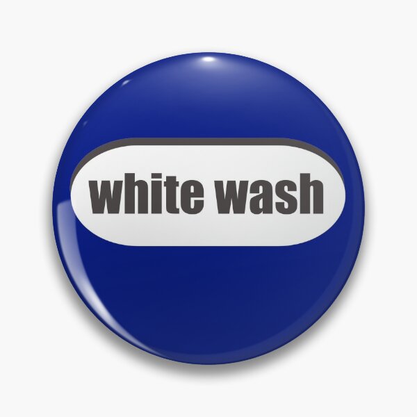 Item preview, White wash darts badges designed and sold by vibeno1.