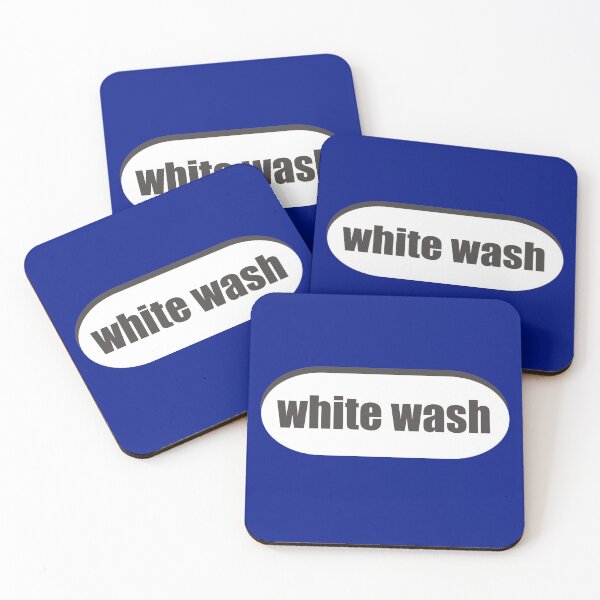 Item preview, White wash darts badges designed and sold by vibeno1.