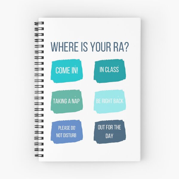 Item preview, Where is your RA? designed and sold by HigherEdGuru.