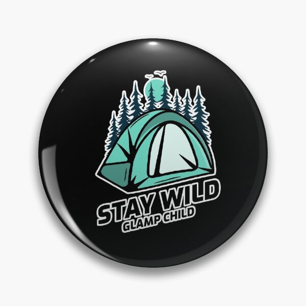 Item preview, Stay Wild Glamp Child (green) designed and sold by CactusFamily.