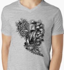 Triceratops Men's V-Neck T-Shirt