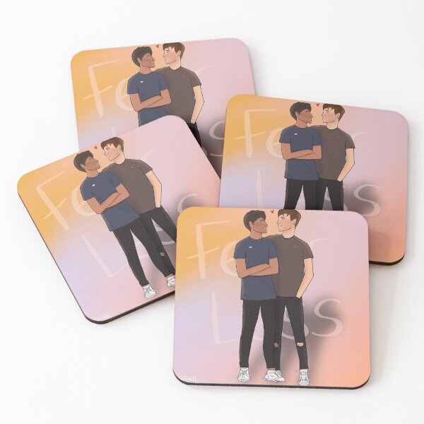 Item preview, ‘Fear Less’- Victor and Benji designed and sold by luxeartt.