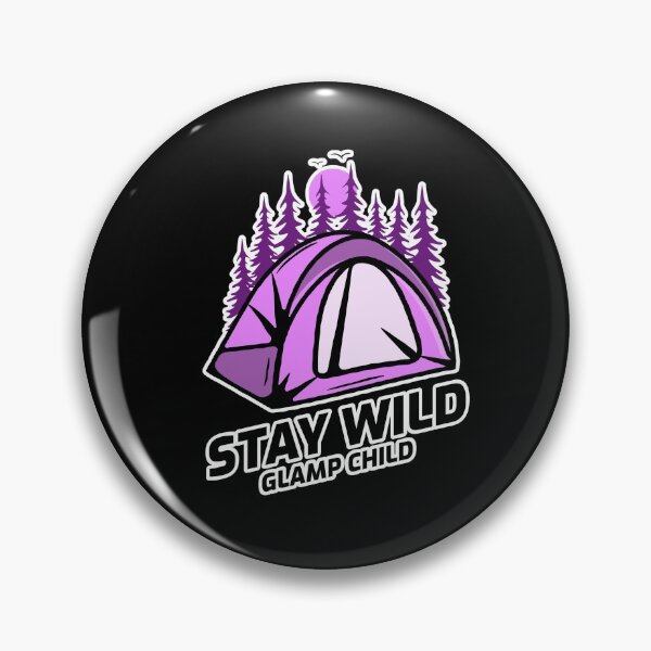 Item preview, Copy of Stay Wild Glamp Child (pink) designed and sold by CactusFamily.