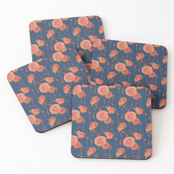 Item preview, Peony stripe pattern designed and sold by hahaha-creative.