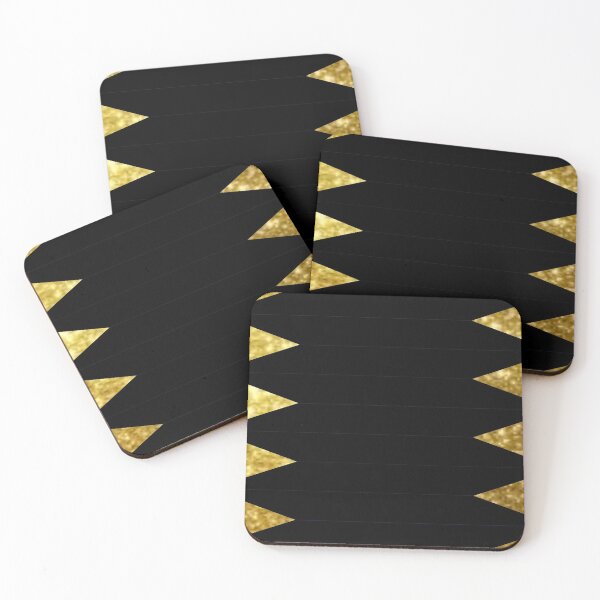 Item preview, black and gold zigzag designed and sold by nigejohn.